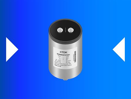 TDK面向碳化矽電力電子器件應用推出超低自感的直流支撐電容器